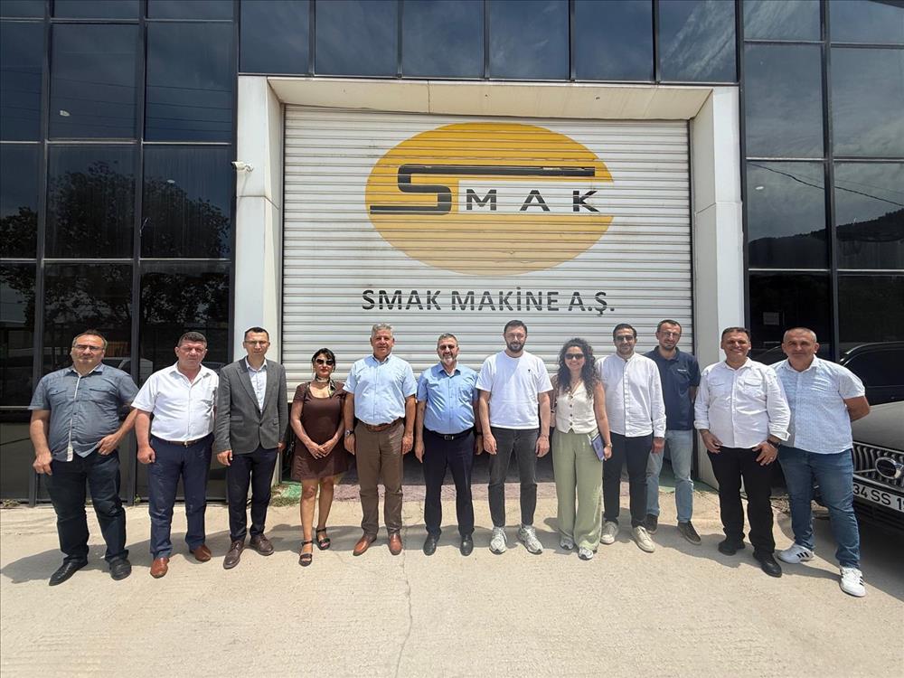 Smak Makine A.Ş. Firmasına Yalova Üniversitesi TTO Faaliyetleri Kapsamında Ziyaret