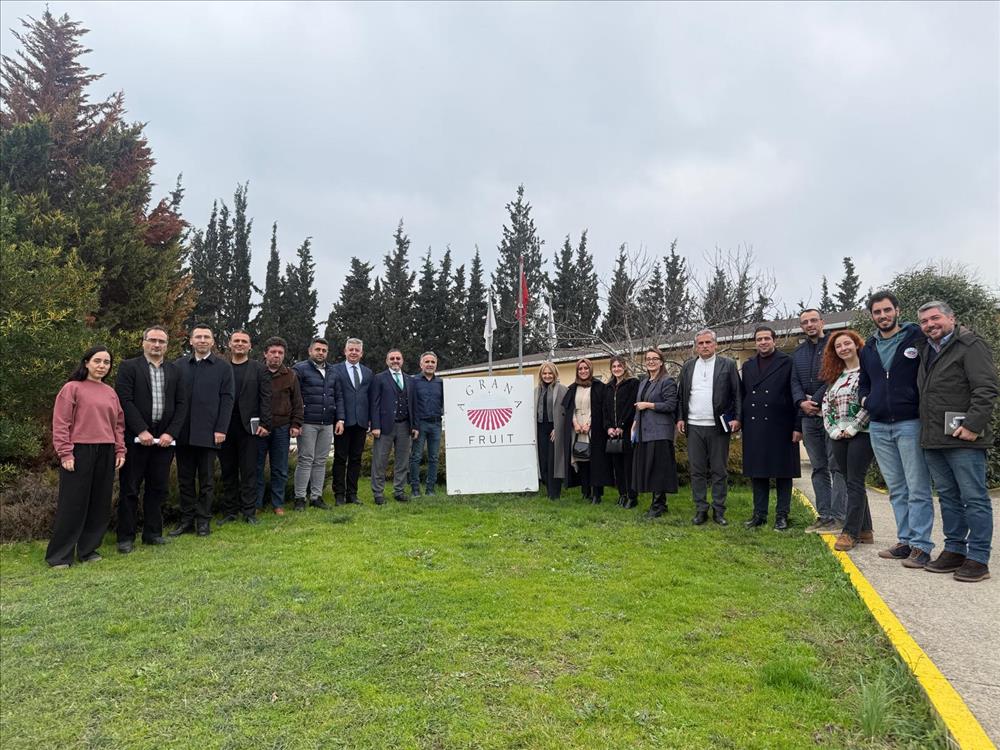 Agranan Fruit Yalova Firmasına Yalova Üniversitesi TTO Faaliyetleri Kapsamında Ziyaret