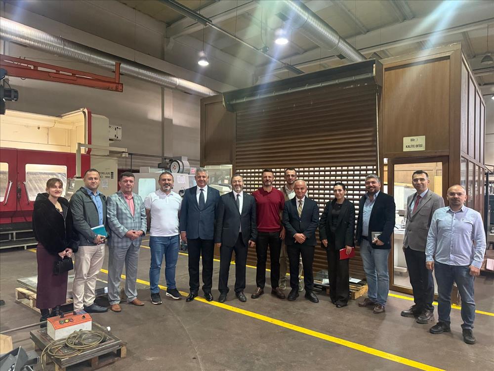 Üçler Makina Firmasına Yalova Üniversitesi TTO Faaliyetleri Kapsamında Ziyaret