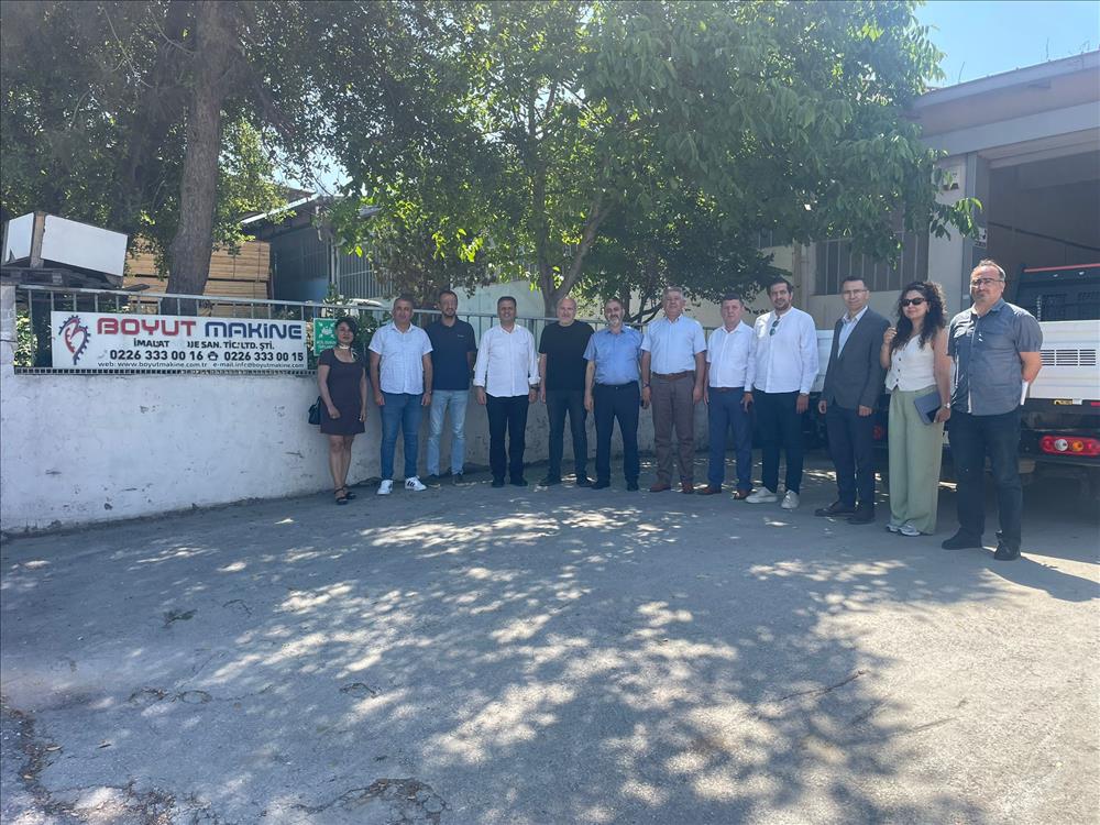 Boyut Makine Firmasına Yalova Üniversitesi TTO Faaliyetleri Kapsamında Ziyaret