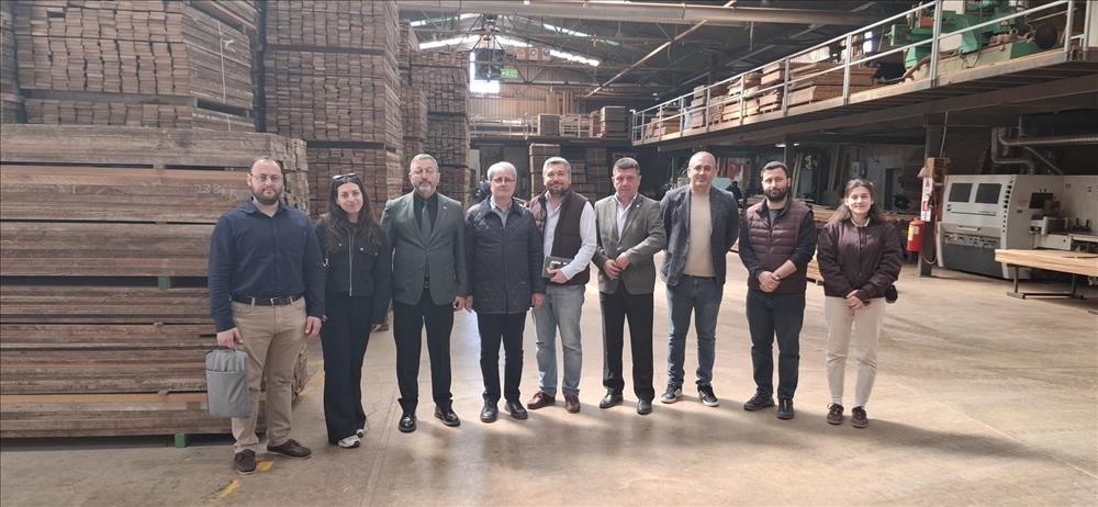 Başaran Orman Ürünleri Firmasına Yalova Üniversitesi TTO Faaliyetleri Kapsamında Ziyaret