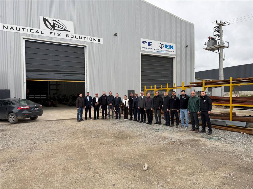 NFS ve Seatek Mühendislik Firmalarına Yalova Üniversitesi TTO Faaliyetleri Kapsamında Ziyaret