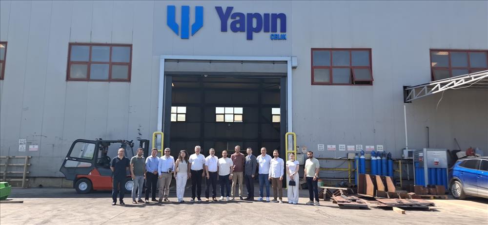 Yapın Çelik Firmasına Yalova Üniversitesi TTO Faaliyetleri Kapsamında Ziyaret