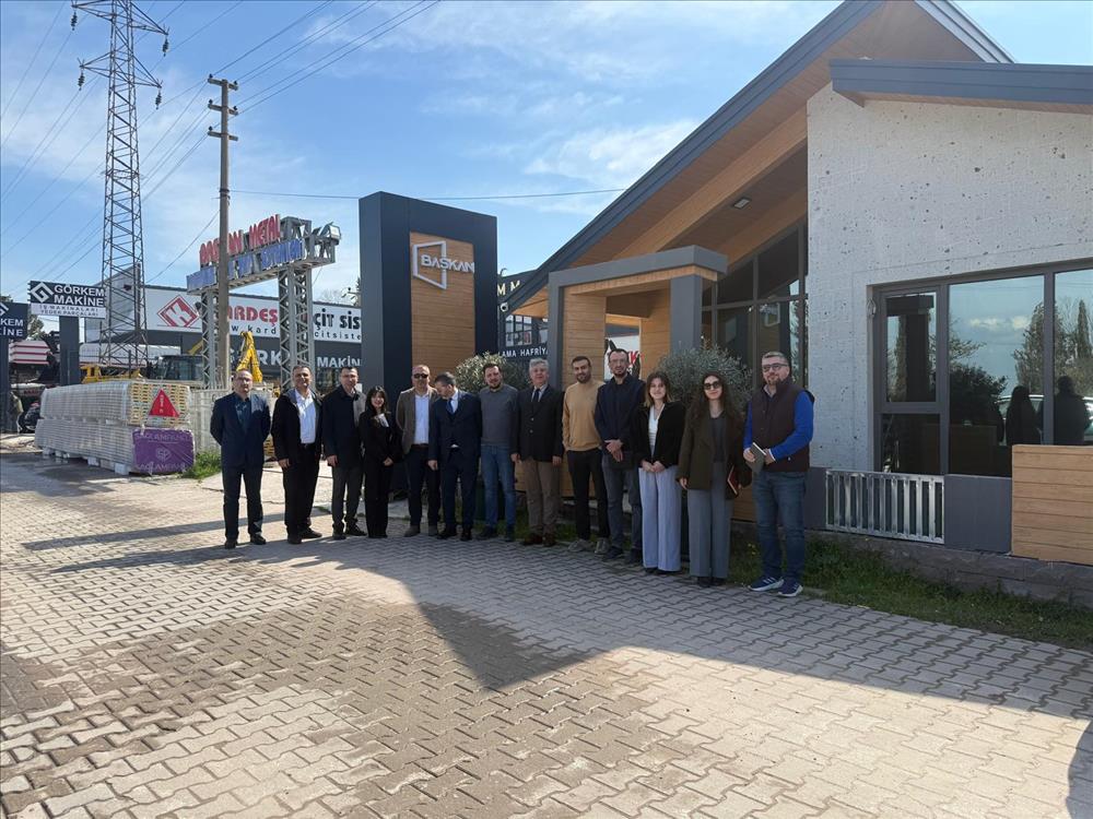 Başkan Prefabrik Firmasına Yalova Üniversitesi TTO Faaliyetleri Kapsamında Ziyaret