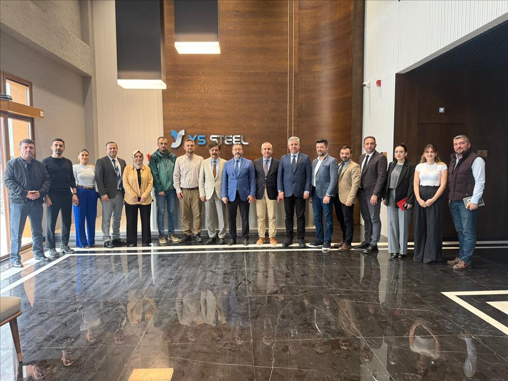 YS Steel (Yaşalar Çelik) Firmasına Yalova Üniversitesi TTO Faaliyetleri Kapsamında Ziyaret