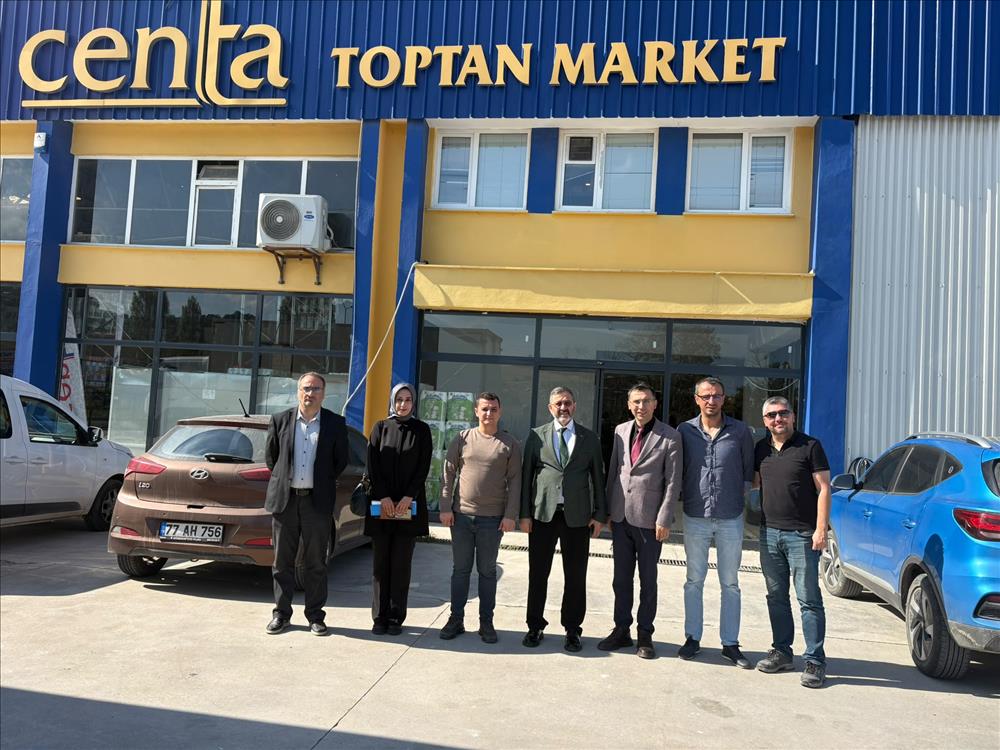 Centa Gıda Toptan Market Firmasına Yalova Üniversitesi TTO Faaliyetleri Kapsamında Ziyaret
