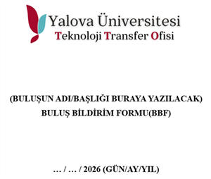 Buluş Bildirim Formu (BBF) 