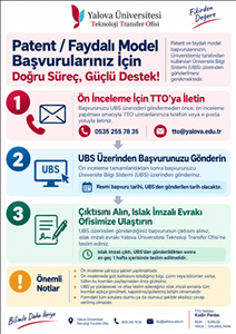 Patent / Faydalı Model Başvuru Süreçleri Hakkında Önemli Duyuru