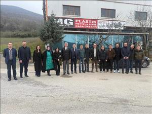 MG Group A.Ş. Firmasına Yalova Üniversitesi TTO Faaliyetleri Kapsamında Ziyaret
