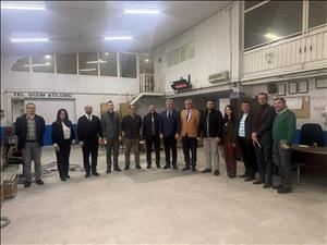 Okaytaş Firmasına Yalova Üniversitesi TTO Faaliyetleri Kapsamında Ziyaret